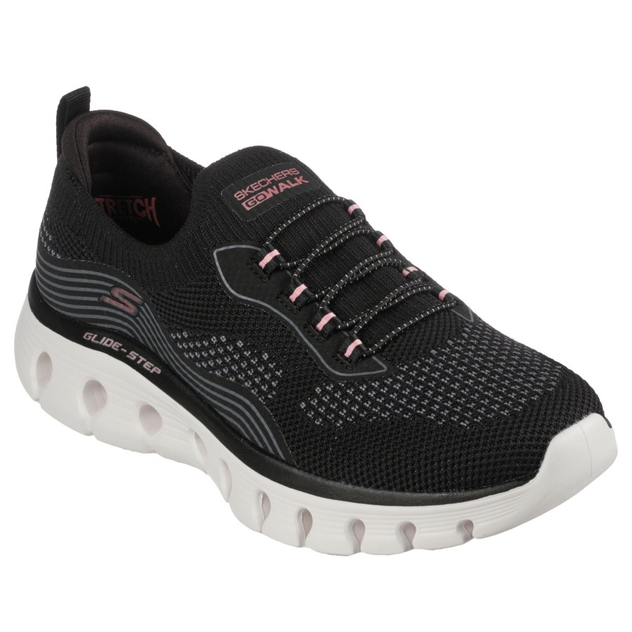 Shoes - Low To Flat SHOES - low to flat | Go Walk Glide-Step Flex-Silver Spirit-124808 Skechers 88 Navy