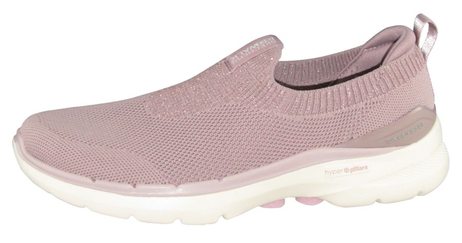 Shoes - Low To Flat SHOES - low to flat | Go Walk 6-Vibrant Smile-124530 Skechers 90 Mauve