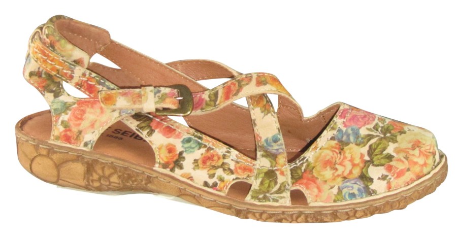 Shoes - Low To Flat SHOES - low to flat | Rosalie-13-79513 Josef Seibel 07 Beige Multi