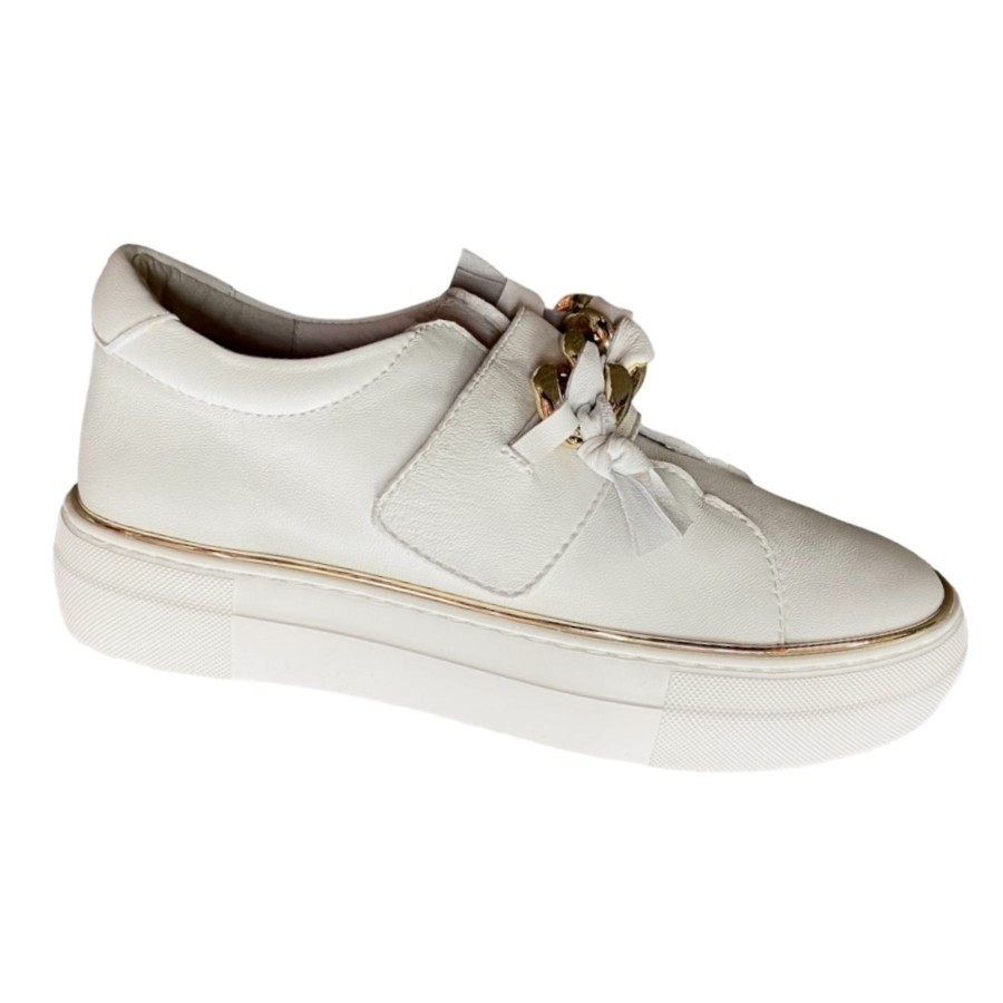 Shoes - Low To Flat SHOES - low to flat | Zest Gelato 10 White/Gold