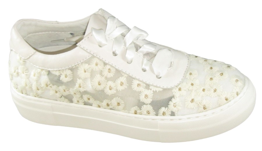 Shoes - Low To Flat SHOES - low to flat | Zen Gelato 10 White Flower