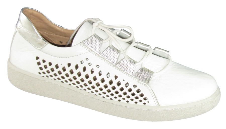 Shoes - Low To Flat SHOES - low to flat | Taino Rilassare 10 White/Silver